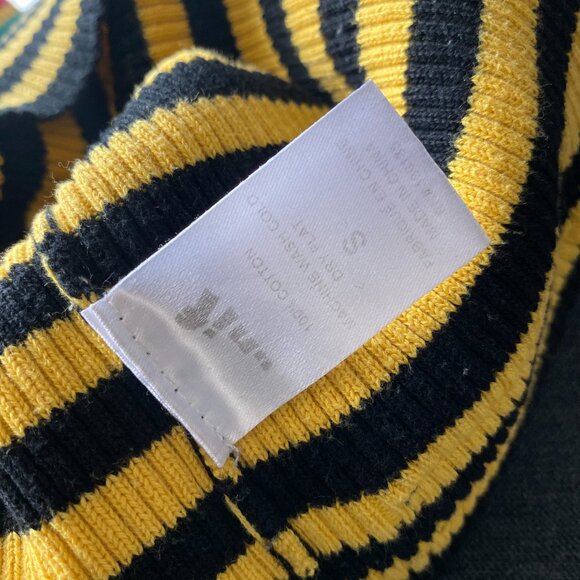 UNIF Digit Striped Crop Sweater, Multicolored, Small. - Picture 8 of 8